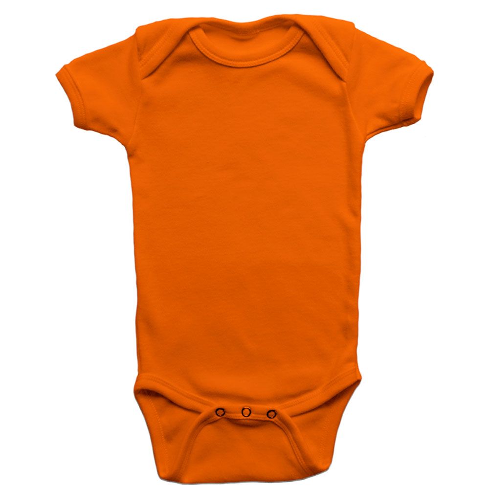 Plain shop orange onesie